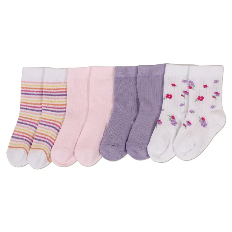 Ricochet Kids Rib Crew 4pk Socks Best