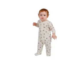 Ricochet Merino Baby Merino Growsuit Hot