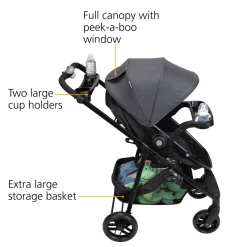 Safety First Grow and Go Sprint 8-in-1 Travel System New