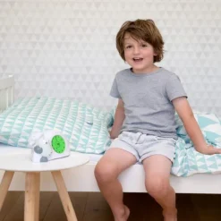 Zazu SAM Sleeptrainer + Nightlight Grey Fashion