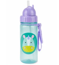 Skip Hop Zoo PP Straw Bottle Unicorn 390ml Online