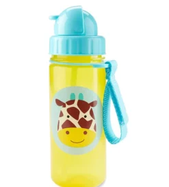 Skip Hop Zoo PP Straw Bottle Giraffe 390ml Outlet