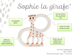 Sophie The Giraffe so pure teething ring Outlet