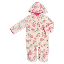 Tangerine Baby Flannel Hooded Pramsuit Best
