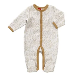 Tangerine Baby Quilted Growsuit Online
