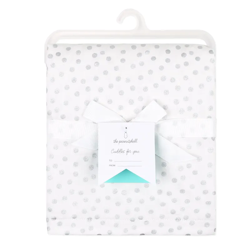 Peanutshell The Blanket Silver Dot New