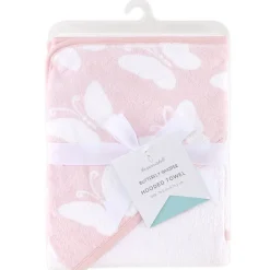 Peanutshell The Butterfly Whisper Hooded Towel Clearance