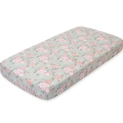 Peanutshell The Vintage Floral Cot Fitted Sheet Online