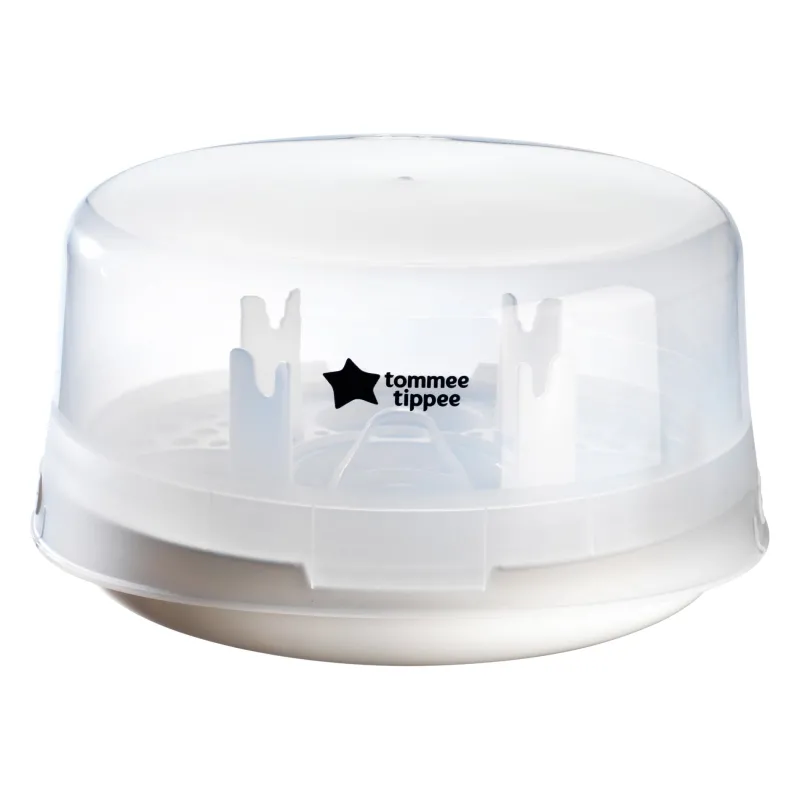 Tommee Tippee Closer To Nature Tommee Tippee Microsteri Microwave Steam Steriliser for Baby Bottles and Accessories New