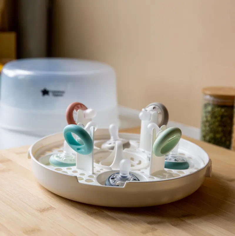 Tommee Tippee Closer To Nature Tommee Tippee Microsteri Microwave Steam Steriliser for Baby Bottles and Accessories New
