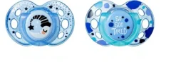 Tommee Tippee Closer To Nature Tommee Tippee Night Time Soother 18-36m 2-Pack - Assorted Colours Hot