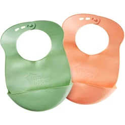 Tommee Tippee Closer To Nature Tommee Tippee Roll 'n' Go Bibs 2-Pack Online