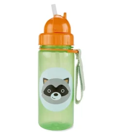 Skip Hop u200b1 x Zoo PP Straw Bottle Raccoon 390ml Hot