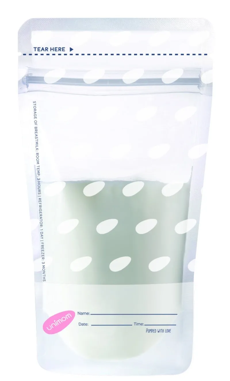 Unimom Breastmilk Storage Bags Large 240ml 50pk Outlet
